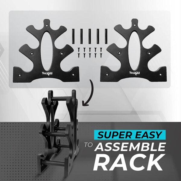 Yes4All Neoprene Coated Dumbbell Hand Weight Sets of 2 - Multiple Weight Options with 15 Colors, Anti-roll, Anti-Slip, Hexagon Shape