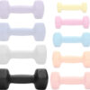 689348c197fc94a7d3483382dcb827c2962d41e9f331a9ba7a568.jpg Philosophy Gym Set of 2 Neoprene Dumbbell Hand Weights, Hexagon Shape