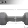 689348d331ac4efce452abab0e5105557b23d5cda93ed26076ee3.jpg Philosophy Gym Set of 2 Neoprene Dumbbell Hand Weights, Hexagon Shape