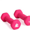 6893494fe8d8f567b38cf338790293b237a6791a57c6932f6b017.jpg LIONSCOOL Set of 2 Neoprene Coated Dumbbell Hand Weights, Anti-Slip and Anti-Roll Hex Dumbbells in Pair for Strength Training, Resistance Training