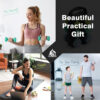 68934962b9897cf991c4e020cdaec281c1aec604f4c2db6be242c.jpg LIONSCOOL Set of 2 Neoprene Coated Dumbbell Hand Weights, Anti-Slip and Anti-Roll Hex Dumbbells in Pair for Strength Training, Resistance Training