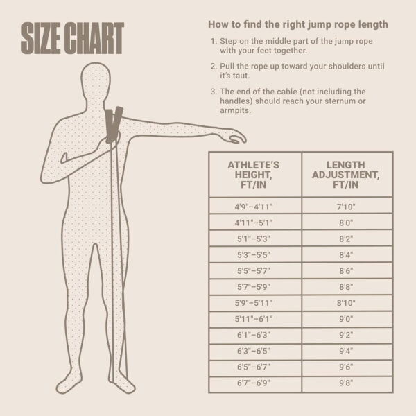 Adjustable Jump Rope for Fitness and Exercise – Skipping Rope for Cardio, Boxing, and Weight Loss – Speed Rope perfect for Men & Women