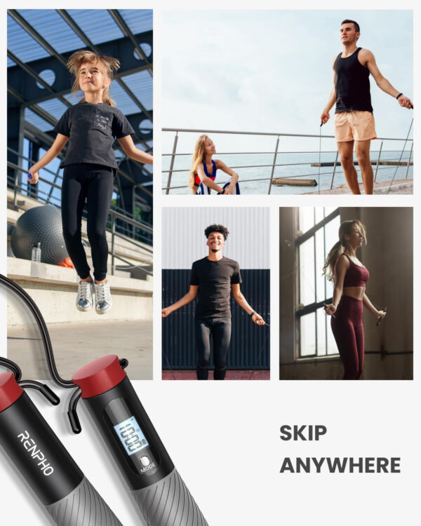 68934cda1155846f40cc0b36f2b3af246d5cd66a2d95c15ec6eea.jpg RENPHO Cordless Jump Rope, Weighted Jump Rope with Counter, Jump Ropes for Fitness, Smart Skipping Rope for Crossfit, Gym, Burn Calorie, APP Data Analysis, at-Home-Workout for Women Men Adult Kids