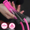 nonogo 1LB Weighted Jump Rope for Women – Adjustable 10mm Heavy PVC Skipping Rope for Fitness, Ideal for High-Intensity Training, MMA, Boxing, CrossFit, Weight-loss Workouts