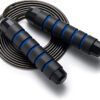 BOOMIBOO Jump Rope, Adjustable Jump Ropes,Skipping Rope Tangle-Free Rapid Speed with Ball Bearings for Women Men Kids,Exercise & Slim Body Jumprope at Home School Gym