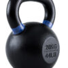 Single Cast Iron Kettlebell | Powder Coated - Wide Handle Weights for Core & Glute Workouts Swings, Squats, Deadlifts Strength, Endurance & Flexibility for Men & Women