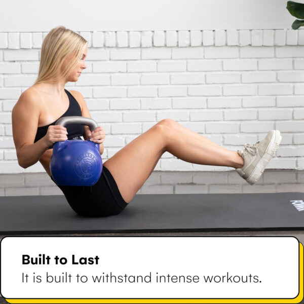 Kettlebell Kings Competition Kettlebells Weight (35mm handle) 8-48 KG | Hand weights Workout Gym Equipment & Strength training sets for Women & Men for Home Gym | Suitable for High Repetition Workouts