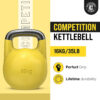 Kettlebell Kings Competition Kettlebells Weight (35mm handle) 8-48 KG | Hand weights Workout Gym Equipment & Strength training sets for Women & Men for Home Gym | Suitable for High Repetition Workouts