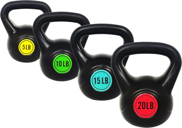 6893513ccb06cc47b9fb631bd2fb81d3780c73be4d63ba3622446.jpg OLIXIS Kettlebell Set, Wide Grip Kettlebell Exercise Fitness Weight Set for Home Gym, Strength Training