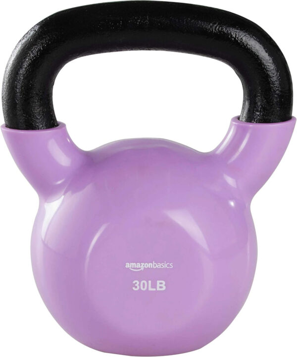 68935172070694ee3a92b8b5aa7749b9ec5f30b65217047f48790.jpg Amazon Basics Vinyl Kettlebell