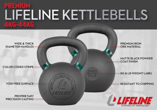 689351a515e9a02d1f2fc0b1ed01b0a314bf090d8a5a52398a04c.jpg Lifeline Strength Training Kettlebell Weight for Home Gym, 40Kg Kettlebell