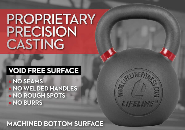 689351a6011af5e4fddd80b3115e9b26a9f17be3bbff43f83a3e5.jpg Lifeline Strength Training Kettlebell Weight for Home Gym, 40Kg Kettlebell