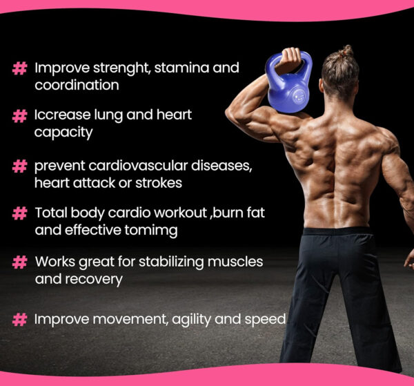 GYMENIST Exercise Kettlebell Fitness Workout