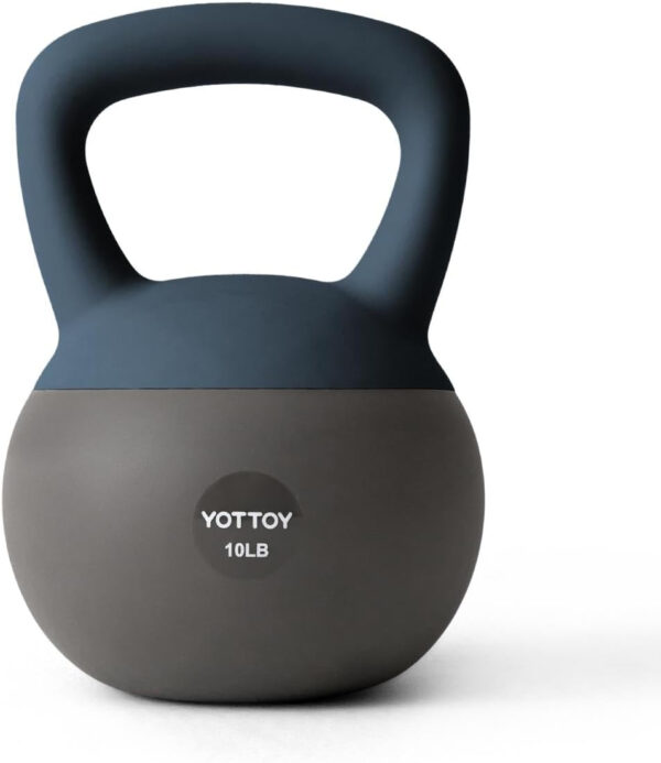 68935268bfadc80a9156c104e40d4eab0efc3719c781f200d87ce.jpg YOTTOY Soft Kettlebell, Set for Strength Training Kettlebells & Home Workouts, Soft-Sided Cushioned Base, Wide-Handle - Ideal for Men, Women, & Beginners