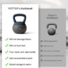 6893526aa176768700effb3d8af23105a3bf2fe7a93dff6dc5bc1.jpg YOTTOY Soft Kettlebell, Set for Strength Training Kettlebells & Home Workouts, Soft-Sided Cushioned Base, Wide-Handle - Ideal for Men, Women, & Beginners