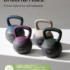 6893526da20ef58c018bbfef074550d43cd2c4879c636495b396a.jpg YOTTOY Soft Kettlebell, Set for Strength Training Kettlebells & Home Workouts, Soft-Sided Cushioned Base, Wide-Handle - Ideal for Men, Women, & Beginners