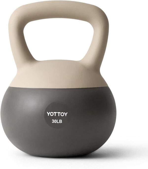 6893527131050f6ff5ed7b5798ae6c0685a2abf9b1d9625ef772f.jpg YOTTOY Soft Kettlebell, Set for Strength Training Kettlebells & Home Workouts, Soft-Sided Cushioned Base, Wide-Handle - Ideal for Men, Women, & Beginners