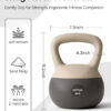 689352778998382b1c8b2566601c15acdfe33daaffab00a99df96.jpg YOTTOY Soft Kettlebell, Set for Strength Training Kettlebells & Home Workouts, Soft-Sided Cushioned Base, Wide-Handle - Ideal for Men, Women, & Beginners