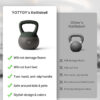 6893527d2ea6c68419e2a069a7407f4a5882e2aca72ea72407cc2.jpg YOTTOY Soft Kettlebell, Set for Strength Training Kettlebells & Home Workouts, Soft-Sided Cushioned Base, Wide-Handle - Ideal for Men, Women, & Beginners