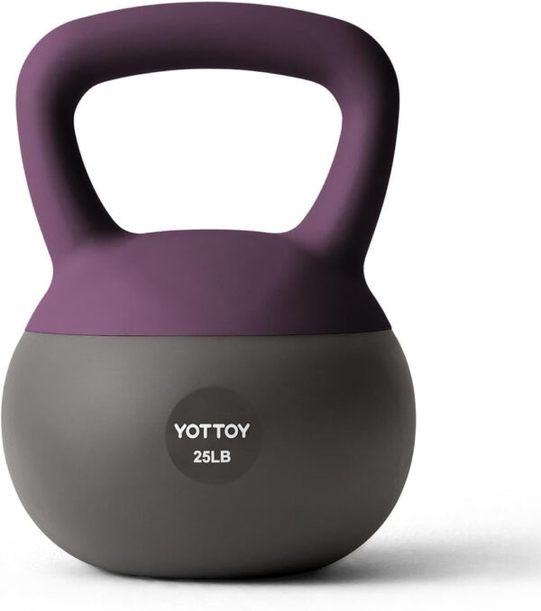 689352926b9a585c4ed82eb4b7b6e16bdbee38cbbcc15008a22c6.jpg YOTTOY Soft Kettlebell, Set for Strength Training Kettlebells & Home Workouts, Soft-Sided Cushioned Base, Wide-Handle - Ideal for Men, Women, & Beginners