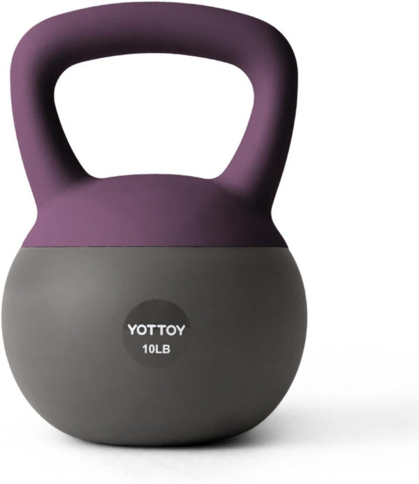 689352952530e3277931644da653d340381b19718598d7e981358.jpg YOTTOY Soft Kettlebell, Set for Strength Training Kettlebells & Home Workouts, Soft-Sided Cushioned Base, Wide-Handle - Ideal for Men, Women, & Beginners