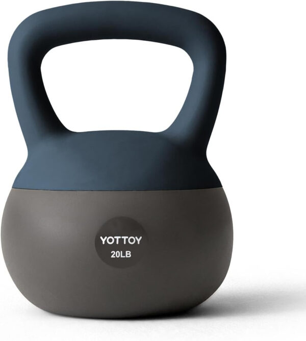 6893529863b4dc766ca3a5b596cbe34389cd80b40e3f128ebc81c.jpg YOTTOY Soft Kettlebell, Set for Strength Training Kettlebells & Home Workouts, Soft-Sided Cushioned Base, Wide-Handle - Ideal for Men, Women, & Beginners