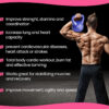 GYMENIST Exercise Kettlebell Fitness Workout Body Equipment Choose Your Weight Size (5 LB)