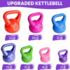 GYMENIST Exercise Kettlebell Fitness Workout Body Equipment Choose Your Weight Size (5 LB)