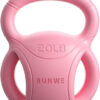 RUNWE 3 Handle Kettlebells Weight - Weight for Women Options 5, 10, 15 and 20 LB for Russian Twists AB Exercise, Weightlifting and Core Fitness Exercise Home Gym [Single in Sold]