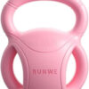 RUNWE 3 Handle Kettlebells Weight - Weight for Women Options 5, 10, 15 and 20 LB for Russian Twists AB Exercise, Weightlifting and Core Fitness Exercise Home Gym [Single in Sold]