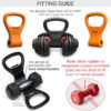6893533fd46b74772186d2704ca59e26d9374a41bc6a3f1b80e27.jpg KETTLE GRYP - The Original - As Seen on SHARK TANK! Converts Your Dumbbells Into Kettlebells - Made in the USA - Dumbbell Grip Handle