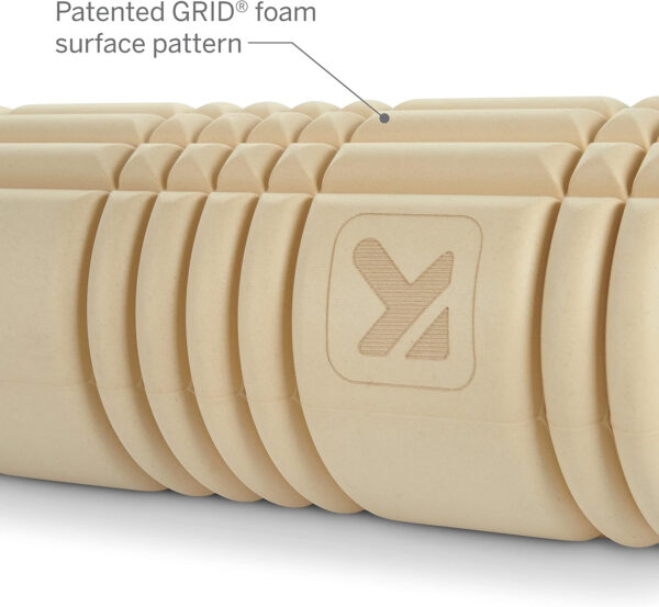 6893565779478141c88c4ae2177667f1bd43d27ecf3a10513c361.jpg TriggerPoint Grid 1.0 Foam Roller - 13" Multi-Density Massage Roller for Deep Tissue & Muscle Recovery - Relieves Tight, Sore Muscles & Kinks, Improves Mobility & Circulation - Targets Key Body Parts