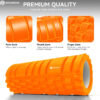 Deep Tissue Foam Roller - High-Density Muscle Massage Roller for Recovery, Pain Relief, Trigger Point, and Myofascial Release - Ideal for Athletes, Gym, and Physical Therapy - 13" x 5"