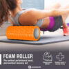Deep Tissue Foam Roller - High-Density Muscle Massage Roller for Recovery, Pain Relief, Trigger Point, and Myofascial Release - Ideal for Athletes, Gym, and Physical Therapy - 13" x 5"