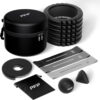 689357d827699b63145f0faefa1aafebf2b8da8c0ea1d6b63a4e0.jpg Mobility Pack, 6-Piece Workout Set - at Home & On-The-Go Exercise Recovery Tools - Foam Roller, Extended Performance & Mini Resistance Band, Massage Tool & Carry Case with Clip