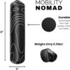689357fb28dfcb251ccda9e723d6565c212ec88bf74a8907e55ef.jpg Inflatable Foam Roller – Travel Foam Roller for Muscle Recovery, Deep Tissue Massage, Physical Therapy, Hiking, Backpacking, Gym, Home – Includes Pump, Bag – Adjustable Firmness
