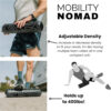 689357ff03116e355cd9583bea22511607dac420f5584e53b9fcb.jpg Inflatable Foam Roller – Travel Foam Roller for Muscle Recovery, Deep Tissue Massage, Physical Therapy, Hiking, Backpacking, Gym, Home – Includes Pump, Bag – Adjustable Firmness