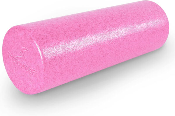 68935822541b6e9443a73cd7c9919ee9b8d2992aefbace67b209c.jpg ProsourceFit High Density Foam Rollers 12 - inches long, Firm Full Body Athletic Massage Tool for Back Stretching, Yoga, Pilates, Post Workout Muscle Recuperation, Black