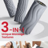 6893586968a5bf22c65f017998e6a50ebe8dcf63bb52298d82b88.jpg FITINDEX Vibrating Foam Roller for Back Pain, 5-Speed Muscle Massage, FSA HSA Eligible, Exercise, Muscles Deep Tissue, Physical Therapy, Pilates, Yoga, Neck, Leg, Rechargeable, Travel Portable Gray