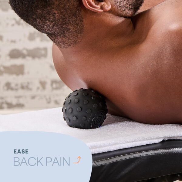 689358b12cea17a9f6e8036d92470fa7947fc50ed29db4909be1e.jpg Lifepro 4-Speed Vibrating Massage Ball - Peanut Massager and Vibrating Foam Roller for Fitness, Mobility, and Relaxation - Compact and Portable Design
