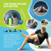 6893594722bb51d4a20ed0d6baac2d661ea1a5a46c293727e60ab.jpg RAD Axle – Extra Firm High-Density Exercise Foam Roller – Deep Tissue Myofascial Release for Back, HIPS, Legs & Shoulders – Muscle Recovery Tool for Stretching & Mobility