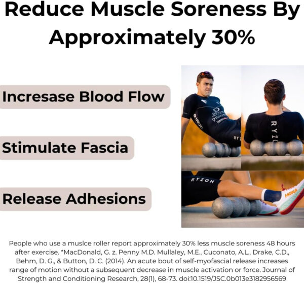6893596939b7c677f1c8caff3db4c8abed848826ad8f5408a7e03.jpg Rollga - The Better Foam Roller for Back Pain, Flexibility, Muscle Recovery, Yoga, Pilates, Deep Tissue Massage, Headache, Physical Therapy, & Exercise. Neck, Back, Legs, & Feet