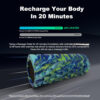 321 STRONG Foam Roller - Medium Density Deep Tissue Massager for Muscle Massage and Myofascial Trigger Point Release, with 4K eBook