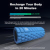 321 STRONG Foam Roller - Medium Density Deep Tissue Massager for Muscle Massage and Myofascial Trigger Point Release, with 4K eBook