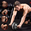 68935d316c28423170ba622271b1f2d1d11de82a904fb638c65bc.jpg Ab Rollers Wheel Kit, Exercise Wheel Core Strength Training Abdominal Roller Set with Push Up Bars, Resistance Bands, Knee Mat Home Gym Fitness Equipment for Abs Workout