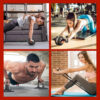 68935d34ad740f0265860e5dedc62fbaf74e439eba712b41e91fb.jpg Ab Rollers Wheel Kit, Exercise Wheel Core Strength Training Abdominal Roller Set with Push Up Bars, Resistance Bands, Knee Mat Home Gym Fitness Equipment for Abs Workout