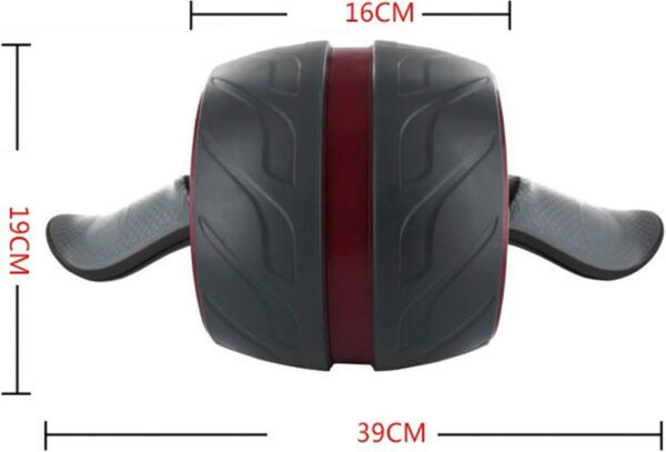 Perfect Fitness Ab Carver Roller Wheel With Built In Spring Resistance, At Home Core Workout Equipment