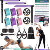 68935f476ef49a0416efe427658ab504c26b510bf30e659f27503.jpg Pilates Bar Kit with Resistance Bands, Multifunctinal Exercise Bar with Ab Roller for Pilates/Abs/Weight Loss, Portable Home Gym Pilates bar kit for Full Body Training Women