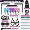 68935f4fbf98c23971183b7d5879ce635cf5291ca56fdf77f5956.jpg Pilates Bar Kit with Resistance Bands, Multifunctinal Exercise Bar with Ab Roller for Pilates/Abs/Weight Loss, Portable Home Gym Pilates bar kit for Full Body Training Women