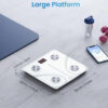RENPHO Smart Scale for Body Weight, Digital Bathroom Scale BMI Weighing Bluetooth Body Fat Scale, Body Composition Monitor Health Analyzer with Smartphone App, 400 lbs - Elis 1